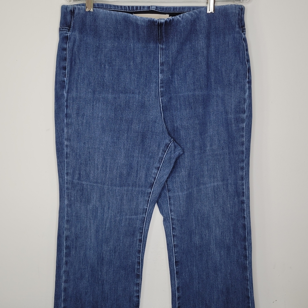 Soft Surroundings Blue Jeans Pull on Size PL PETITE LARGE
